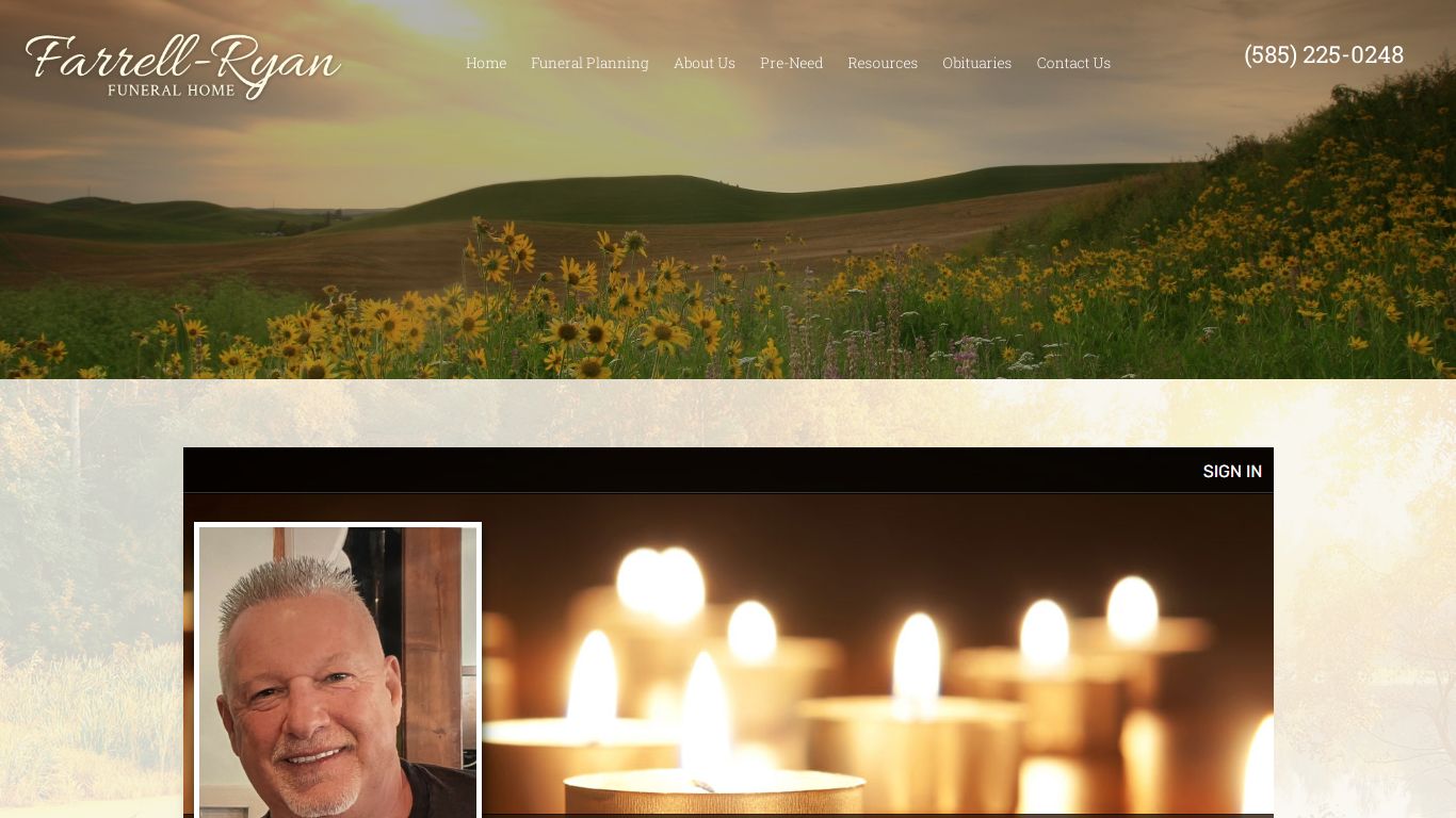 Obituary of Andrew Paris | Farrell - Ryan Funeral Home